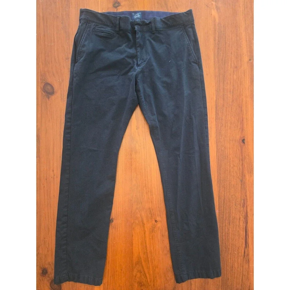 J.Crew Navy Tech Pant 484 Slim – Men's W33 x L30